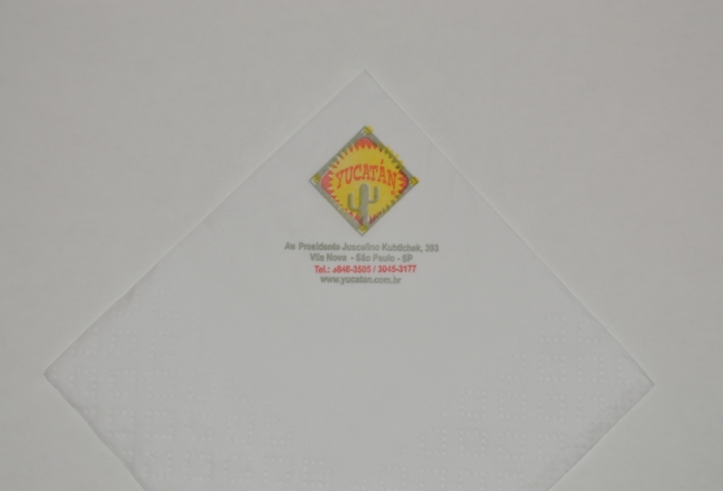 Guardanapos Personalizados para Restaurante Preço Belenzinho - Guardanapos Personalizados com Logo